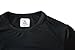Men's Polyester Tagless Brush Lined Thermal Top & Bottom Underwear Set | No Fly, Black, Medium