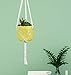 Macrame Plant Hangers Hanging Planter - 3 Pack Indoor or Outdoor Cotton Rope Hanging Plant Holder for Flower Pots - Modern Boho Home Decor, 3 Legs 42 Inch
