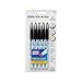 EXPO 16665B Vis-A-Vis Wet-Erase Overhead Transparency Markers, Fine Point, Black, 5-Count