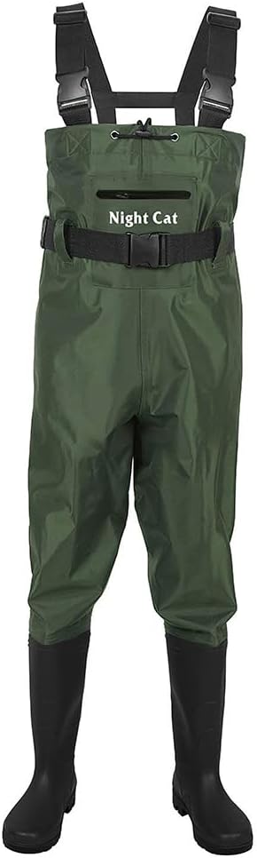 Night Cat Fishing Waders Men Women Chest Waders Boots Waterproof Breathable