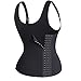 Wonderience Waist Trainer Corset Vest for Weight Loss Sport Body Shaper Workout Underbust Cincher Steel Boned Tummy Tank