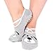Yoga Socks for Women Barre Sock Grip Non-Slip No-Skid Pilates Hospital Maternity (4-Pair Mixed Light Color)