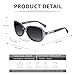 AOMASTE Retro Polarized Sunglasses for Women 100% UV400 Protection Lens Driving Outdoor Eyewear