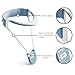 Back Neck Brace, a Revolutionary Cervical Collar That Provides Support While Being Breathable, Cool and Lightweight (Silver Medium)