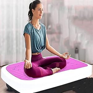 Vibration-Power-Plates-Vibration-Plate-Machine-With-Bluetooth-Speaker-5-Program-Modes-2-Resistance-Bands-Vibration-Fitness-Trainer-For-Weight-Loss-Body-TonColorPink-Vibration-Exercise-Mach Vibration Power Plates, Vibration Plate Machine With Bluetooth Speaker, 5 Program Modes, 2 Resistance Bands, Vibration Fitness Trainer For Weight Loss & Body Ton(Color:Pink Vibration Exercise Mach