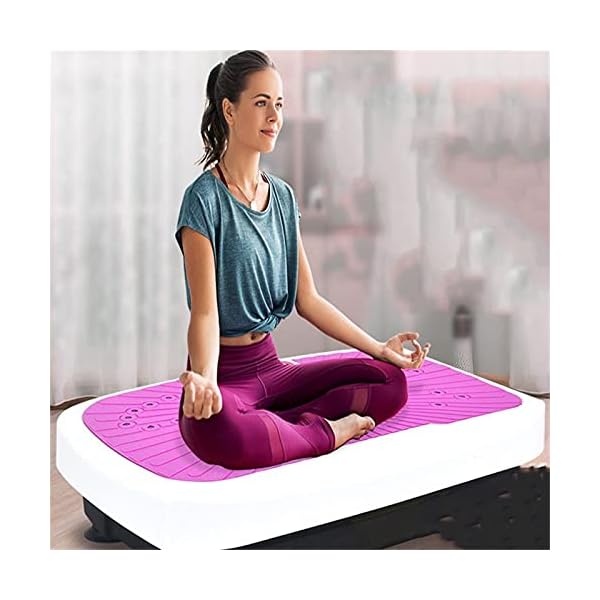 Vibration-Power-Plates-Vibration-Plate-Machine-With-Bluetooth-Speaker-5-Program-Modes-2-Resistance-Bands-Vibration-Fitness-Trainer-For-Weight-Loss-Body-TonColorPink-Vibration-Exercise-Mach Vibration Power Plates, Vibration Plate Machine With Bluetooth Speaker, 5 Program Modes, 2 Resistance Bands, Vibration Fitness Trainer For Weight Loss & Body Ton(Color:Pink Vibration Exercise Mach