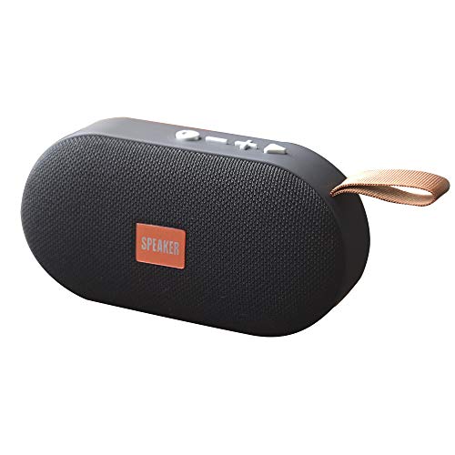 Huangou â¤ Bluetooth Speaker â¤ Portable Outdoor Wireless Bluetooth 4.2 TF Speaker for Smartphone Laptop (Black, 70x134x56mm)