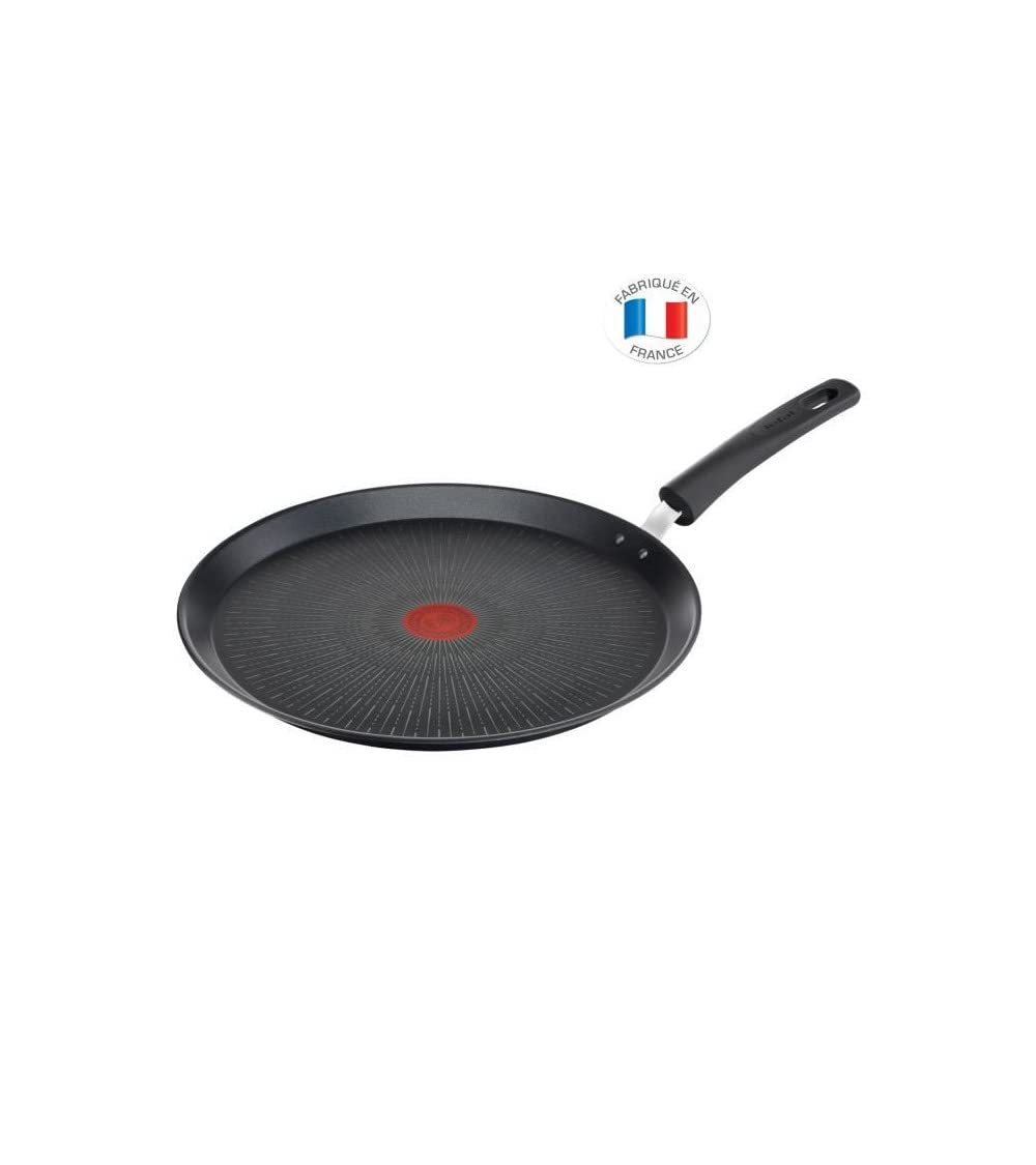 Tefal Unlimited Black IH Pancake Pan 25cm G25538