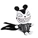 Disney Nightmare Before Christmas Scary Teddy Plush Dog toy / Cat Toy, Chew Toy, Built-in Squeaker, Collector’s Edition