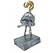 Decade Awards Horse's Rear Bobblehead Trophy Last Place Loser FFL Horse Kick Bobble Butt Award 5.5 Inch,silver