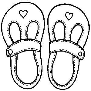 Art Stamp BabyS Shoes Stamp