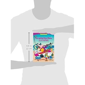 La señorita Muu va a la playa/ Miss Moo Goes to the Beach (Funny Bone Readers) (Spanish Edition)
