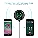 Bluetooth Aux Adapter, REIIE Bluetooth Car Kits, Bluetooth Car Receiver Hands-Free for Music Streaming, Multi-Point Access, Siri/Voice Activation, Bulit-in Mic, 3.5mm AUX Input