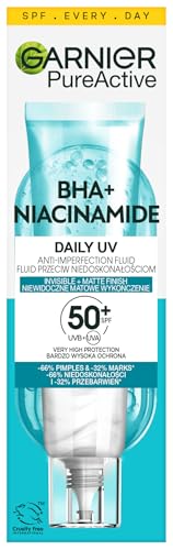 Garnier Pure Active BHA + Niacinamide Fluid against imperfections with SPF50+ filter, 40 ml