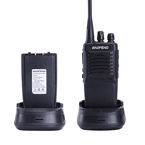 Nestling R-7 Two Way Radio Long Range UHF 400-470MHz Signal Frequency Single Band 16 CH Walkie Talkies with Original Earpiece (4 Pack) - Thumbnail 2