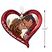 Hallmark Keepsake Christmas Ornament 2019 Year Dated, Our First Christmas Heart Photo Frame (1299QGO2349)