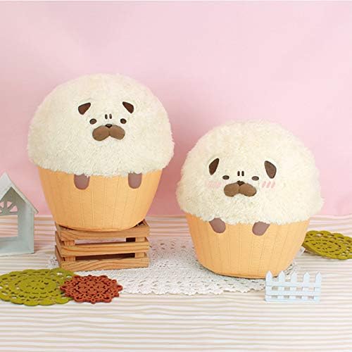 Amazon いーすとけん カップパグキュート Big ぬいぐるみ 照れカップパグ 単品 おもちゃ おもちゃ