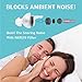 Sleeping Ear Plugs-Ultra Comfortable & Reusable Noise Reduction Earplugs for Light Sleepers & Snoring Spouse, 29NRR (32SNR) for Snoring Travel Working (Black)