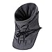 JollyGift Windproof Hat Tactical Heavyweight Balaclava Outdoor Sports Mask Fleece Hood Unisex (Grey)