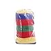 HIPPIH Outdoor Leisure Canvas Portable Hammocks for Backpacking, Camping, Travel, Beach, Yard.(Colorful)