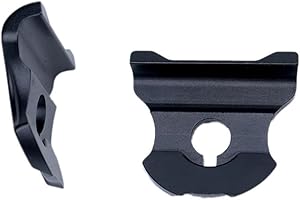 UrbanHui Carbon Saddle Rail Seatpost Clamp For Bicycles, Fits 7x9mm And 7x10mm Rails, Suitable For Trek And More(Type 3)