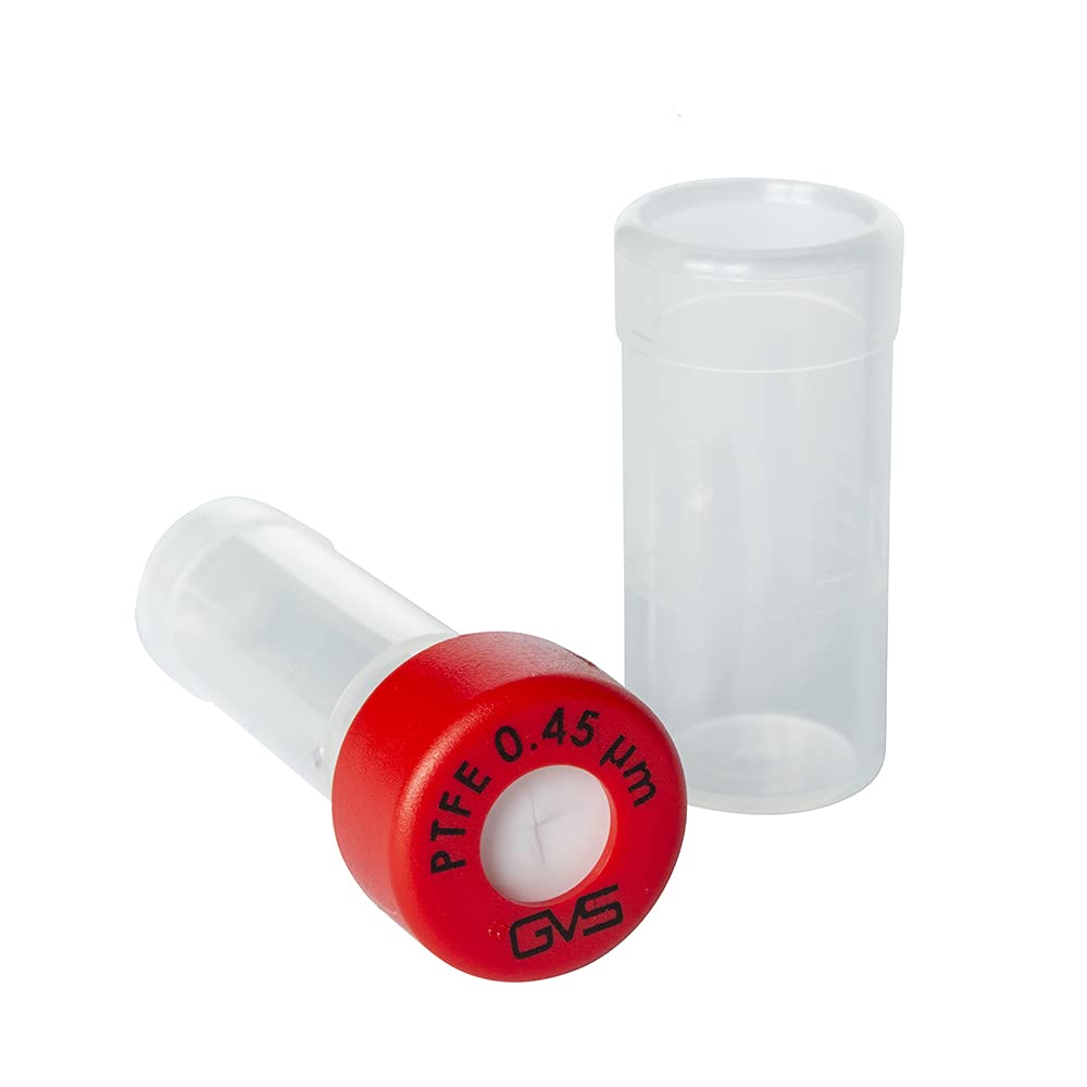 GVS Filter Technology, SEPARA Syringeless filter vial, PTFE Membrane, 0.45µm, 100/pk
