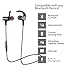 Bluetooth Headphones, Adseon Wireless Bluetooth Earbuds Magnetic Earphones Headphones Sweatproof Sports Earpieces Lightweight Stereo Noise Cancelling Headset with Built-in Mic [Upgraded Version]