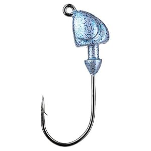Strike King Ssh12-45 Escadron Swimbait Head Bleu Brillant