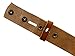 BS040 100% One-Piece Full Grain Leather Belt Straps with Slot Hole 1-1/2