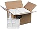 Amazon Basics Compostable 5-Compartment Food Trays, Pack of 500