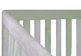 Go Mama Go Go Mama Go Designs Green & White Teething Guard 52-inch X 6 -inch, Green, White