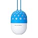 LIGHTSTORY Portable Bluetooth Speaker Blue, Dimmable Color Changing LED Light Firefly Wireless Speakers with IPX4 Water Resistant for iPhone Android Smartphones
