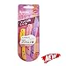 Feather Flamingo Facial Touch-up Razor Pack of 3 Razors