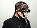 Metallic Steampunk Plague Doctor LED Light Up Mask w/Goggles