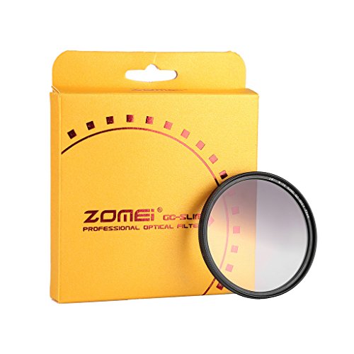 ZOMEi Ultra Slim GC-GRAY Gradient Gray Neutral Density Filter - 72mm