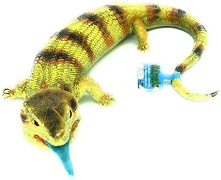 Mamejo Nature Rubber Lizard Toy (Blue 