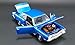 1969 Dodge Dart GTS 440 B5 Blue Metallic with White Stripe Limited Edition to 666 Pieces Worldwide 1/18 Diecast Model Car by ACME A1806402