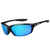 Flux Polarized Sports Sunglasses with Anti-Slip Function and Light Frame - for Men and Women when Driving, Running, Baseball, Golf, Casual Sports and Activities: CA3644