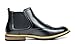 BRUNO MARC NEW YORK Bruno Marc Men's Bergen-05 Black Leather Lined Chelsea Dress Ankle Boots Size 9 M US