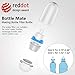BFULL Advanced Tap Water Bottle Filter Set with 4-Stage Integrated Rapid Water Purification for Backpacking, Camping, Hiking and Travel, BPA-Free, S & L Size, Twin Pack (2pcs)