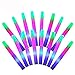 100Pcs LED Foam Sticks Multicolor Glow Batons for Weddings Partys Raves Festivals Birthdays, Children Toy with 3 Modes Lighting (100 pack)