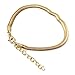 HuntGold 1X Novelty Lady Jewelry Ankle Plated Chain Lovely Adjustable Anklet(Gold)