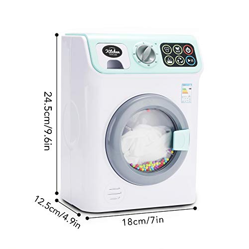 infunbebe Jeeves Jr. Washing Machine Electronic Toy Washer with