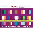 Sculpey III Oven Bake Clay Sampler 1oz, 30/pkg