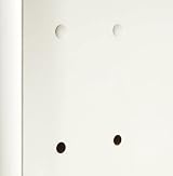 IKEA VARIERA Wall Plate White 100 Pieces Polyethylene Cover Cap 3/16" holes view 2