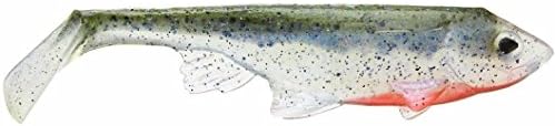 MC WEEDLESS SWIMBAIT MC5 MC9 STRIPER BASS HAND POURED USA (Bluegill, MC5 5")