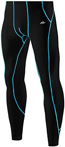 TRYSIL Men's Sports Compression Tights Cool Dry Baselayer Leggings Pro Traning Pants fit All Season