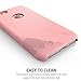 i-Blason iPhone 7 Case, Silicone Flexible Shock Absorbing Case for Apple iPhone 7 (Pink)
