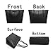 Obosoyo Women's Handbag Genuine Leather Tote Shoulder Bags Soft Hot Black