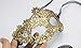 duoduodesign Exquisite Lace Masquerade Mask (Gold/Gorgeous Princess)